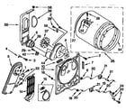 Kenmore 11096578100 bulkhead parts diagram