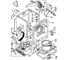 Kenmore 11097578800 cabinet parts diagram