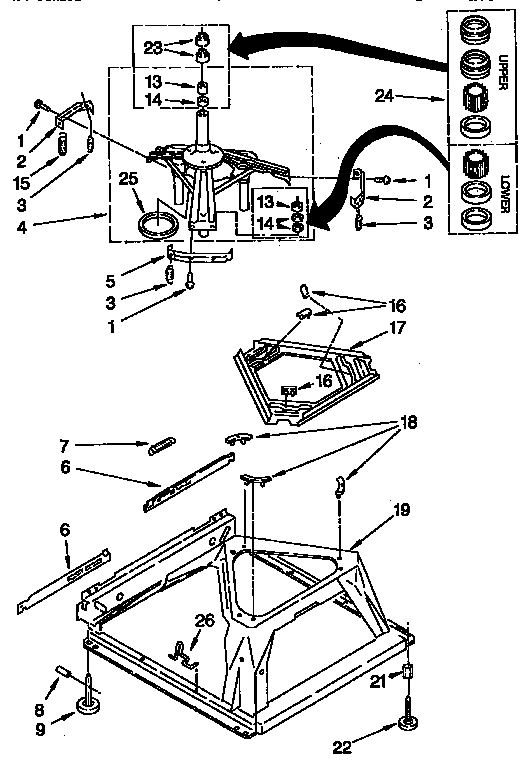 MACHINE BASE PARTS