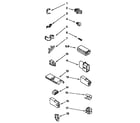 Kenmore 11091510100 wiring harness parts diagram