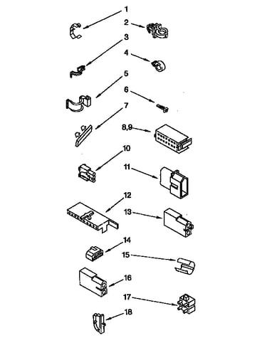 Wiring harness parts