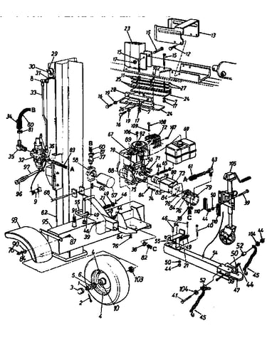 Log splitter