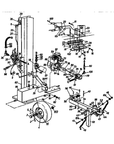 Log splitter