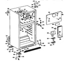 Kenmore 3639634216 cabinet parts diagram