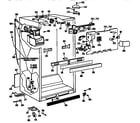 Kenmore 3639635717 cabinet parts diagram