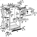Kenmore 3639735787 cabinet parts diagram