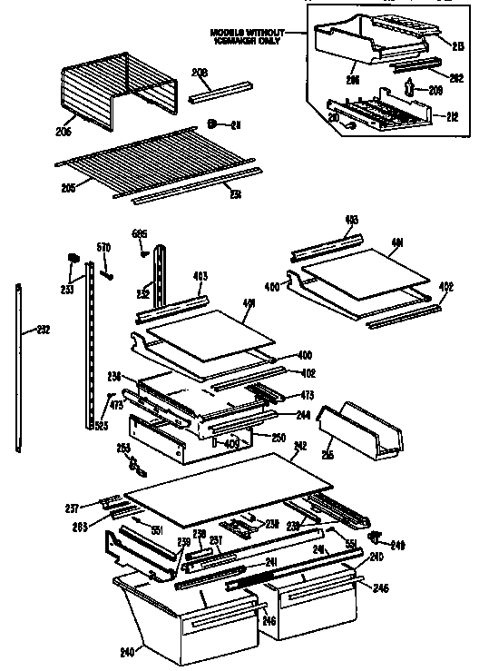 Shelf parts
