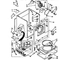 Kenmore 11097564800 cabinet parts diagram