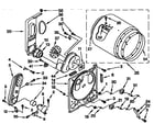 Kenmore 11097564800 bulkhead parts diagram
