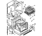 Kenmore 6654428996 upper oven parts diagram