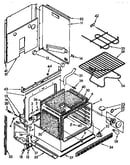 Lower oven parts