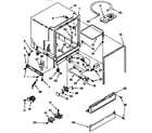 Kenmore 6651514590 tub assembly parts diagram