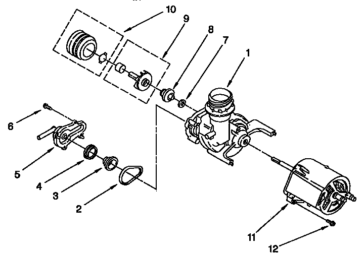 Pump and motor parts