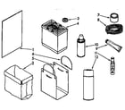 Kenmore 6651350593 accessory parts diagram
