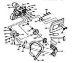 Craftsman 358356332 handle assembly diagram