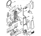 Kenmore 1163481290 dust compartment parts diagram