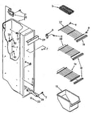 Freezer liner parts