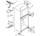Kenmore 1069334311 cabinet parts diagram