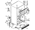 Kenmore 1069630511 cabinet parts diagram