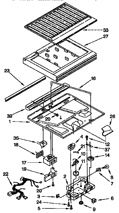COMPARTMENT SEPARATOR PARTS