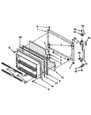 Freezer door parts