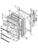 Refrigerator door parts