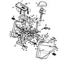Weslo WL680030 unit parts diagram