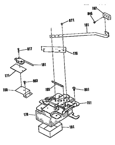 Door lock section