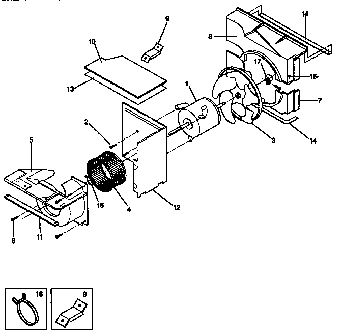 Air handling parts