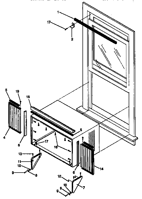 Window mounting kit