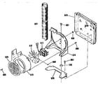 Kenmore 9114553591 blower section diagram