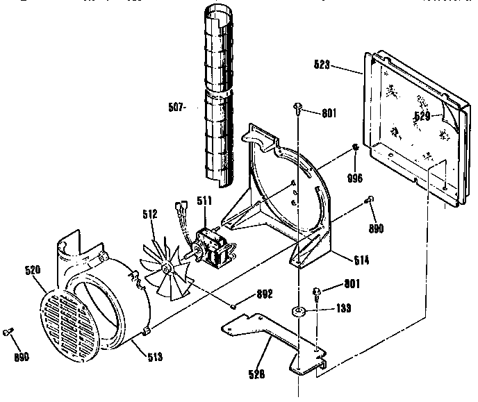 Blower section
