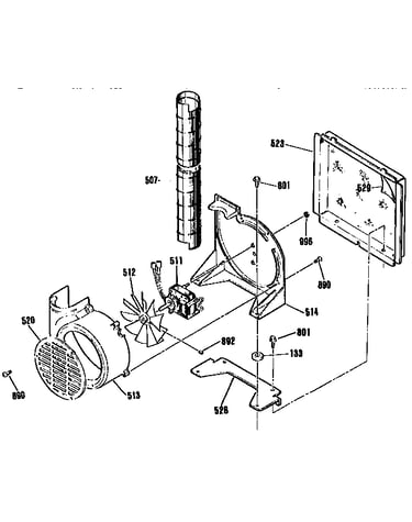 Blower section