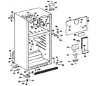 Kenmore 3639636511 cabinet parts diagram