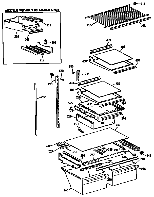 SHELF PARTS