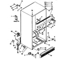 Kenmore 1069630281 cabinet parts diagram