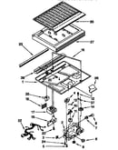 Comparment separator/divider block