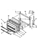 Freezer door parts