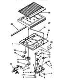 Comparment separator/divider block