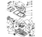 Kenmore 1165475490C vacuum cleaner parts diagram