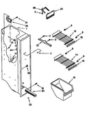 Freezer liner parts