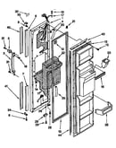 Freezer door parts