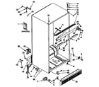 Kenmore 1069730611 cabinet parts diagram