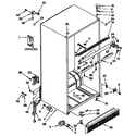 Kenmore 1069730681 cabinet parts diagram