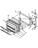 Freezer door parts
