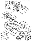 Motor and ice container parts