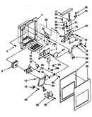 Dispenser front parts