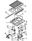 Compartment separator parts