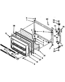 Freezer door parts