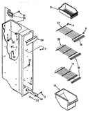 Freezer liner parts